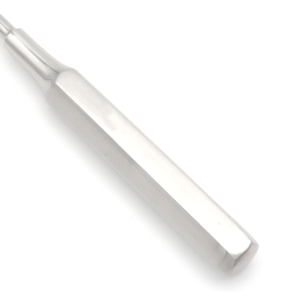 Bernard Root Tip Elevator Droit 4mm 15.5cm Manche Creux Court Baïonnette Syndesmotome Instrument Chirurgical d'Extraction Dentaire - Product Image 3