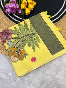 Collection de saris en coton pour mariage en gros – Vêtements ethniques luxueux et légers avec des motifs élégants et des détails raffinés - Product Image 4