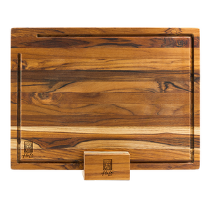 Tabla de Cortar y Servir de Acacia Natural, Duradera, de 2.0 cm de Grosor, No Tóxica, Apta para Lavavajillas, para Cortar Queso, Pan y Frutas - Product Image 2