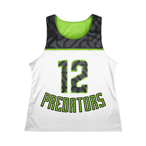 SINEWY SPORTS Camisetas de Lacrosse para Mujer, con Apliques Frontales Personalizados, de Secado Rápido, sin Mangas, Estilo Racerback, para Práctica, de Poliéster/Nailon, Color Sólido - Product Image 1