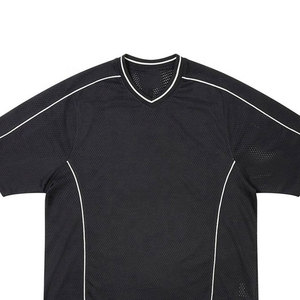 Camiseta de Fútbol Corta y Cuadrada Personalizada para Hombre, Estilo Urbano, Malla Deportiva – Camiseta Cuadrada con Cuello en V y Estampado Completo - Product Image 6