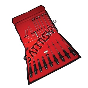 Laringoscopio DL rígido de fibra óptica, juego operativo, 15 Uds., caja de instrumentos, instrumento ortopédico para artroscopia - Product Image 6