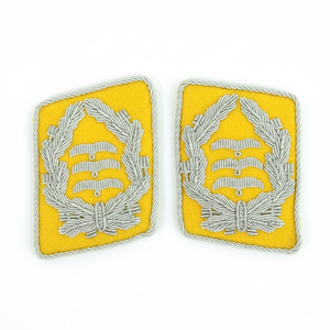 Cintas de Cuello para Uniforme de Oficial de Alta Gama Personalizadas, Material de Hilo Metálico, Colores Amarillo y Blanco, Nuevo Estilo, Defensa Personal - Product Image 3
