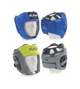 Casque de boxe KAP en cuir PU, casque de protection sportif unisexe pour adultes, protection de la tête de haute qualité - Product Image 1