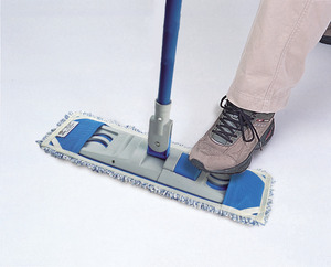 Serpillère plate en microfibre type B (largeur 43 cm) légère (<2 kg) tissu de serpillère durable taux de déshydratation de 60 à 70 % absorption rapide (<10 s) - Product Image 3