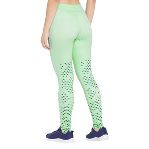 Leggings de yoga taille haute personnalisés pour femmes, séchage rapide, couleur unie, pantalon de fitness pour la salle de sport - Product Image 4
