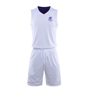Ensembles de maillots de basket-ball les plus vendus, design double face, respirant et à séchage rapide, uniforme de basket-ball adapté à tous les groupes d'âge - Product Image 1