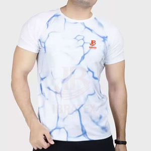 T-shirts pour hommes en coton 100% légers, à séchage rapide, imprimés par sublimation, coupe ample, prix bas, vêtements de mode. - Product Image 4