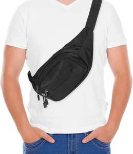 Riñonera Impermeable Unisex Bagnex, para Deportes al Aire Libre, con Correa Ajustable, para Correr, Senderismo, Viajes, Fitness, con Cierre de Cremallera - Product Image 5