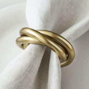 Luxury Table Metal Napkin <b>Ring</b> Designed For Refined Hospitality And Elegant Serving Displays - Product Image 3