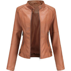 Nueva Llegada, Chaqueta de Cuero Personalizada para Mujer, Chaqueta de Cuero Transpirable a Bajo Precio - Product Image 2