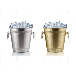 Cubo de Hielo Moderno de Madera de Acacia con Cuchara Metálica a Juego, Silueta Curva Aislada, Elegante, Estilo Mediados de Siglo, para Fiestas y Bares - Product Image 6