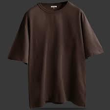 เสื้อยืดแขนสั้นผู้ชายคุณภาพสูงปี 2026 สีแดงเลือดหมู ผ้าฝ้าย สไตล์สตรีทแวร์ พิมพ์ลายกราฟิกก้อนน้ำแข็งละลาย - Product Image 3