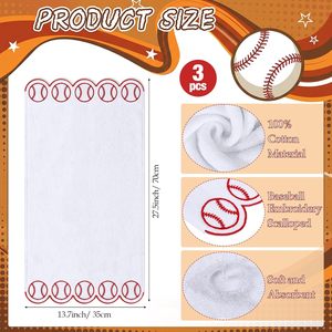 Custom Baseball Team <b>Towels</b> Sublimation Printed Sports Rally <b>Towels</b> Personalized Team Logo Name <b>Towels</b> Bulk Wholesale OEM ODM Cu - Product Image 4
