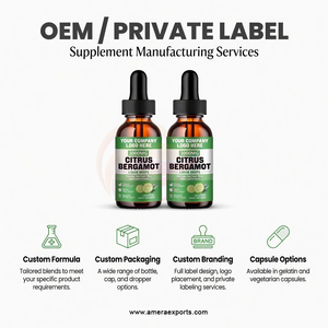 Extrait de citron bergamote liquide personnalisé en gouttes, marque privée, fabricant OEM - Product Image 3