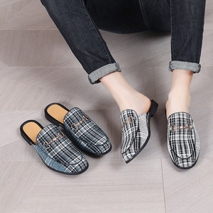 Summer Men's Closed Toe <b>Half</b> Slippers Outdoor Casual Sandals Comfortable Anti-Odor Large Size Shoes for Men - Product Image 1