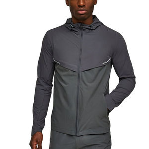 new style Outdoor Waterproof Windbreaker <b>Running</b> Training Wear Heat Strip Custom <b>Men</b> Windbreaker <b>Jacket</b> For <b>Men</b> - Product Image 1