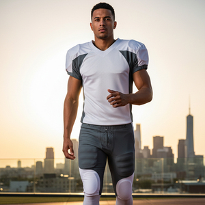 Uniforme de Fútbol Americano Personalizado, Corte Profesional, Impresión por Sublimación Completa, Ropa Deportiva para Equipos, Prendas Transpirables para el Día del Partido - Product Image 6