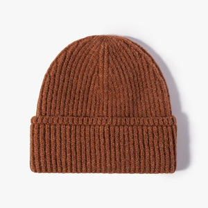 Produit tendance 2026, bonnets d'hiver classiques de haute qualité, broderie personnalisée du logo, bonnets en tricot, bonnet en tricot avec logo personnalisé - Product Image 4