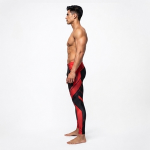Leggings Deportivos Premium para Hombre, Diseño para Gimnasio, Entrenamiento, Running, Ciclismo, Fitness, Tejido Elástico, Ajuste Cómodo y Transpirable - Product Image 3