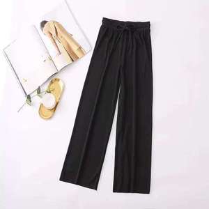 New Arrival Women's Winter Solid Color Flat Regular Fit 100% Cotton <b>Waterproof</b> Windproof Eco-Friendly Quick Dry Pants <b>Trousers</b> - Product Image 5