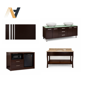 Meubles de chambre d'hôtes élégants de style Hampton - Meubles en bois plaqué pour hôtel avec optimisation intelligente de l'espace - Fabricant vietnamien - Product Image 1