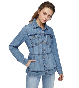 Top en jean pour femme élégant, décontracté, moderne, chic, confortable, de qualité supérieure, durable, doux, tendance, unique - Product Image 1