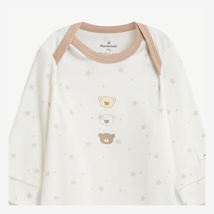 Body de Bebé de Manga Larga con Botones a Presión, de Lyocell y Spandex, para Recién Nacidos, Unisex, ODM Vietnam - Product Image 3