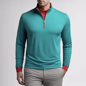 Nueva llegada, la mejor fabricación, camisetas de gimnasio de manga larga para hombre, tela suave, último estilo, precio al por mayor, top en tendencia, camisetas de gimnasio para hombre - Product Image 5