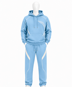 Conjunto Deportivo Informal con Capucha y Estampado para Hombre, Sudadera y Pantalones de Chándal, 100% Algodón, Tallas US S/M/L/XL - Product Image 4