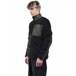 Chaqueta de Forro Polar Sherpa Grueso, Diseño Personalizado para Hombre, Estilo Casual con Cierre de Cremallera y Cuello Alto, Servicio OEM para Invierno - Product Image 2