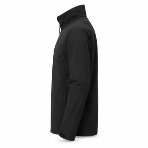 Veste Softshell Homme Respirante Coupe-Vent à Fermeture Éclair Intégrale Col Montant Poignets Ajustables pour Travail Extérieur – Fournisseur en Gros - Product Image 2