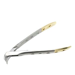 คีมถอนฟันสแตนเลสคุณภาพสูงแบบใช้ซ้ำได้ ได้รับการรับรองมาตรฐาน CE ISO สำหรับงานทันตกรรม ขายดี - Product Image 1