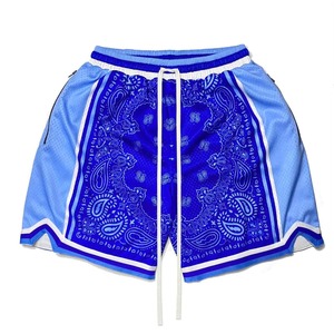 Pantalones Cortos de Lona con Estampado por Sublimación de Moda de Verano con Logotipo Personalizado, Pantalones Cortos Deportivos Transpirables de Poliéster 100% para Hombre - Product Image 3