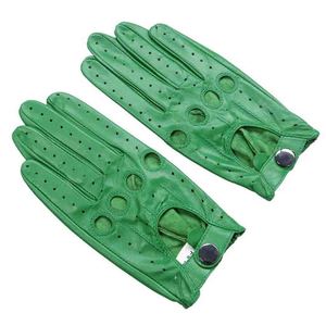 Gants pour femmes en cuir de chèvre, gants de conduite à doigts complets antidérapants, gants en cuir tendance pour femmes, logo personnalisé, gants pour femmes - Product Image 2