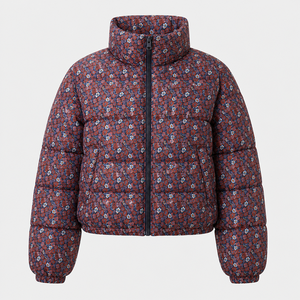 Abrigo con Capucha para Mujer, Personalizado con Logotipo, Nuevo, Texturizado, Extremadamente Cálido, Largo, Acolchado, Impermeable y Resistente al Viento - Product Image 4