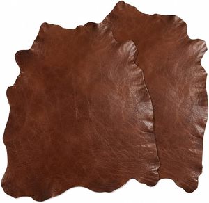 Alfombra de piel de oveja auténtica, color marrón, con textura sólida, para decoración del hogar y revestimiento de suelos. - Product Image 3