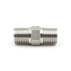 Acoplamiento de Conexión Hexagonal Roscado Macho de Acero Inoxidable y Acero Dulce 1/2" 1/4" OEM - Product Image 4