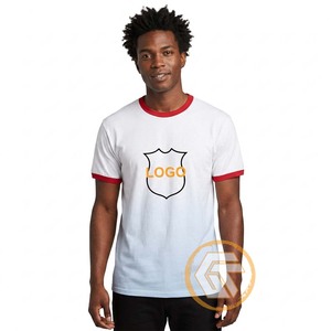 T-shirt en molleton 100 % coton Alpha pour fraternité, haute qualité, respirant, séchage rapide, manches courtes, coupe régulière, col rond, couleur unie - Product Image 4