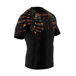 เสื้อยืดออกกำลังกายผู้ชายแบบกำหนดเอง แห้งเร็ว ระบายเหงื่อได้ดี ผลิตจากโพลีเอสเตอร์ เหมาะสำหรับการฝึกซ้อมในยิม ระบายอากาศได้ดี เหมาะสำหรับวิ่งและฟิตเนส - Product Image 5