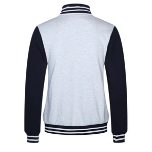 Custom Unbranded Men's Baseball Varsity Jacket Oversized Streetwear Bomber Jacket Premium Cotton <b>Fleece</b> Letterman Jacket for Men - Product Image 2