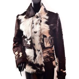 Chaqueta Bomber de Cuero Vacuno Genuino para Hombre Eoin Winston Sports, Estampado Animal, Cuello Camisero, Cierre de Cremallera, Gruesa para Invierno - Product Image 4