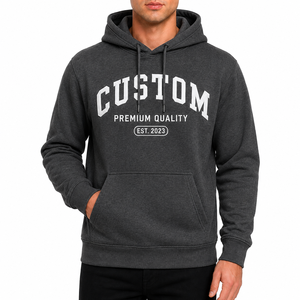 Sweat à capuche unisexe décontracté haut de gamme pour l'hiver, en tissu polaire numérique, coupe confortable, design personnalisable - Parfait pour un usage quotidien élégant - Product Image 3