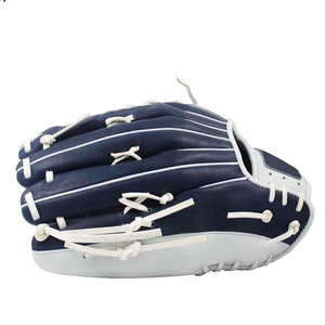 Guantes de Béisbol Personalizados de Cuero Vacuno, Guante de Béisbol Profesional de Cuero Azul, Fabricante, Lanzamiento con Mano Derecha, Infield, 11.5 Pulgadas, 2026 - Product Image 4