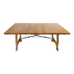 Ferme en bois massif Table à manger Salle à manger Mobilier de maison Hôtel. Restaurant. Banquet. Accueil - Product Image 3
