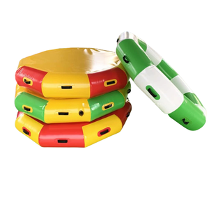 Trampolín Acuático Inflable de PVC, Plataforma Flotante para Piscina, Lago, Parque de Aventuras, Diseño Personalizado, Fácil Instalación, Comercial, para Exteriores - Product Image 1