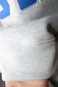 Sweat-shirt à col roulé avec logo UKCD, gris, en polaire, surdimensionné, unisexe, décontracté, vêtements d'automne, streetwear, vêtements à marque privée - Product Image 5