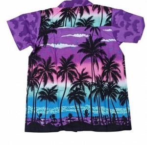 Camisa de Fiesta Moderna con Estampado para Hombre, Corte Ajustado, Ropa para Fiesta Nocturna, Camisa Casual con Estampado Floral para Hombre, para Playa y Fiesta - Product Image 4
