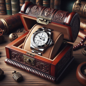 Coffrets cadeaux de montre en bois de qualité supérieure avec logos personnalisés Conteneurs d'emballage Stockage de montre en bois de qualité supérieure - Product Image 1