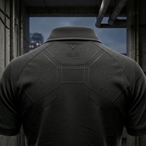 เสื้อโปโลแขนยาวผู้ชาย ผ้าฝ้าย 100% เป็นมิตรกับสิ่งแวดล้อม ลายเรียบ ระบายอากาศได้ดี กันยับ รับสกรีนโลโก้ แบบแขนสั้น - Product Image 5